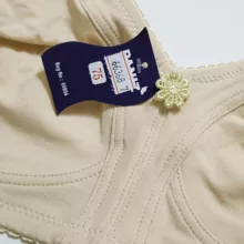 سوتین زنانه پانیذ مدل بدون فنر کد 66368 رنگ کرم