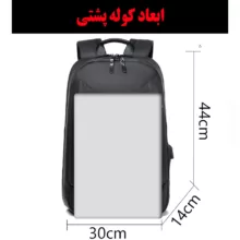 کوله پشتی لپ تاپ مدل 2104 مناسب برای لپ تاپ تا 15.6 اینچی