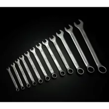 آچار یک سر تخت یک سر رینگی هانتر مدل TJ2020V مجموعه 12 عددی