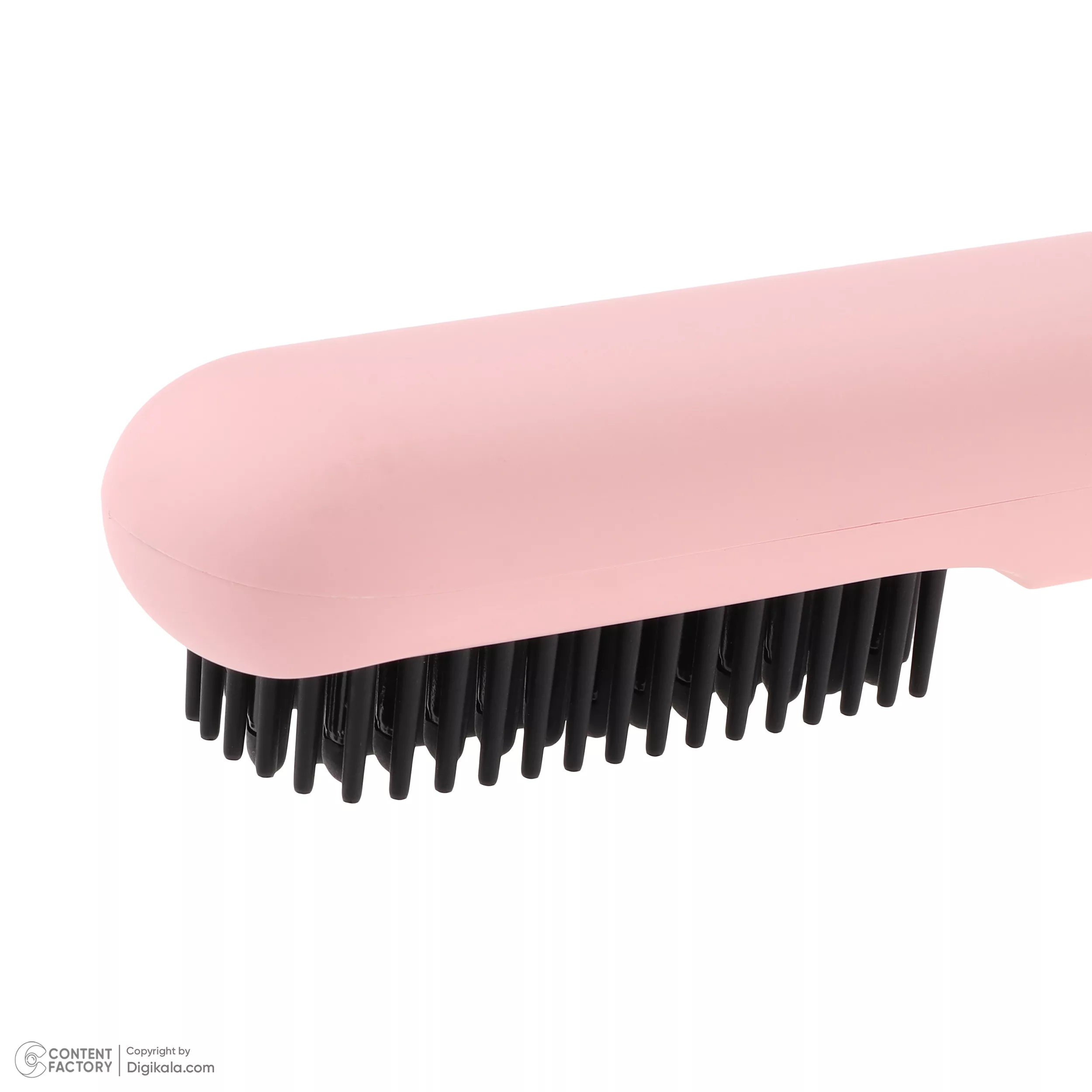 برس حرارتی مدل بی‌سیم کد S7، با صفحات متوسط از جنس سرامیک، دارای شانه و دو عدد کلیپس، گستره دما 180 تا 200 درجه سانتیگراد، به همراه کابل USB پنجاه سانتی‌متری