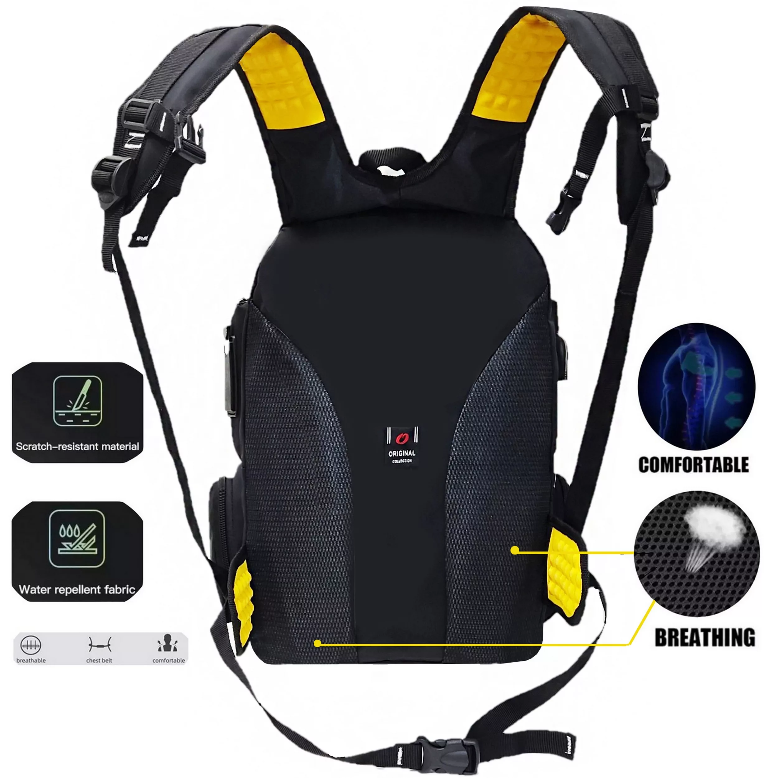 کوله پشتی لپ تاپ مدل Catrina Jm483820 مناسب برای لپ تاپ 15 تا 17 اینچی