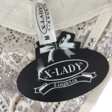 شورت لامبادا زنانه ایکس لیدی مدل 1651 رنگ کرم