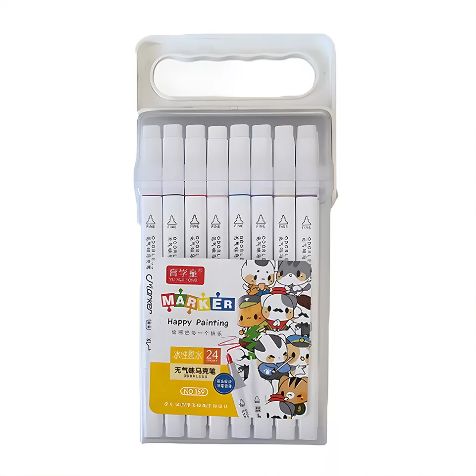 ماژیک راندو مدل دو سر کد 159 بسته 24 عددی