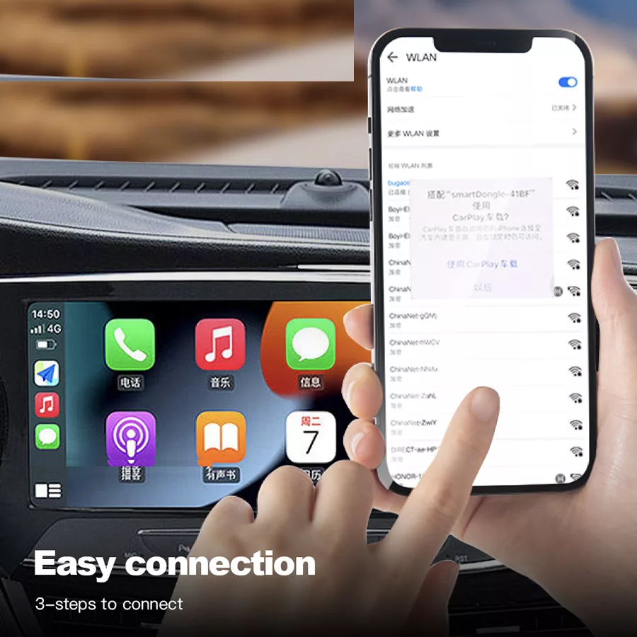 دانگل وای فای بیوا مدل CarPlay