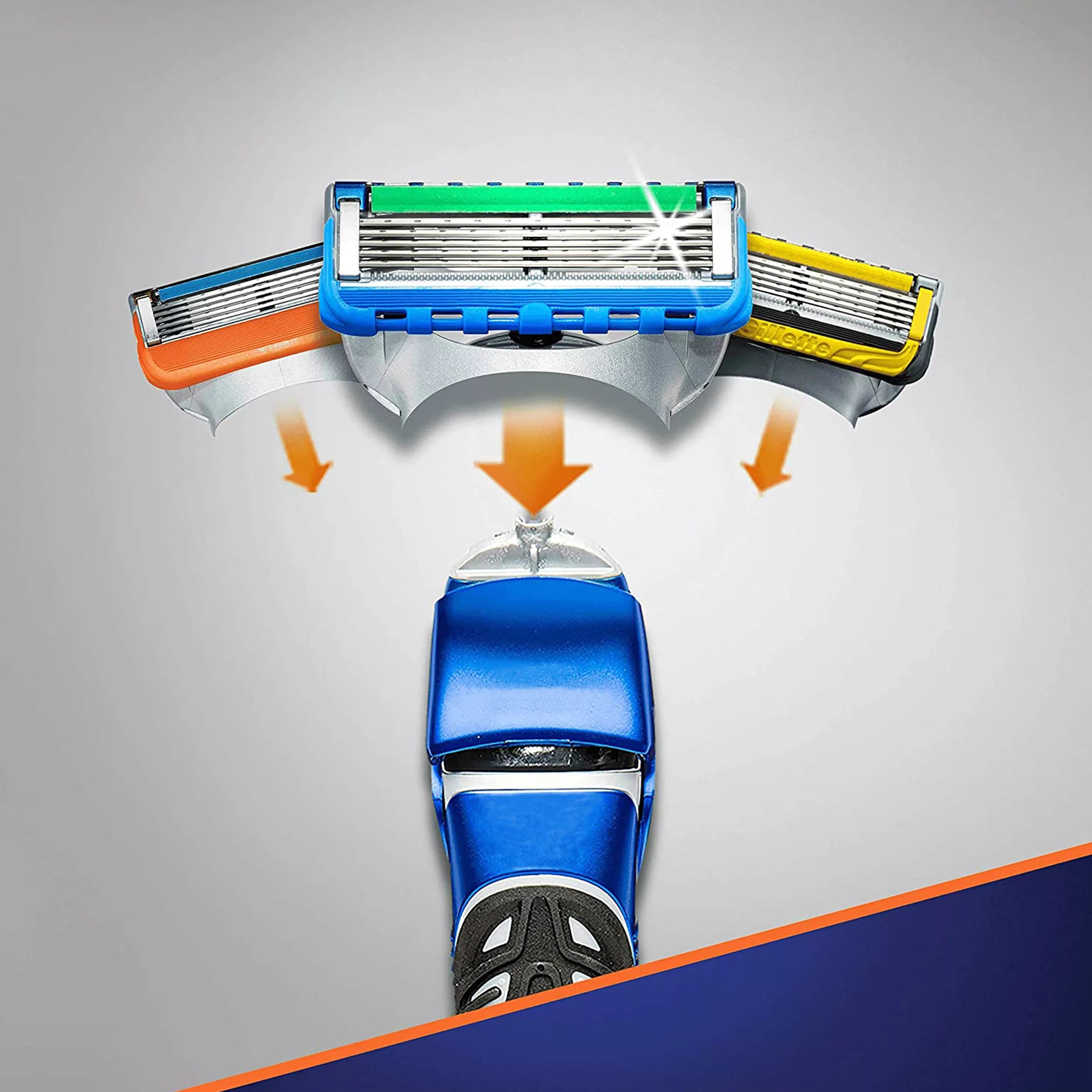 ماشین اصلاح موی صورت ژیلت مدل Proglide Styler به همراه خود تراش