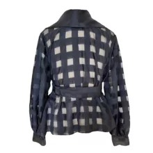 شومیز زنانه مدل شیشه ای ارگانزا