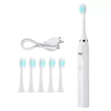 مسواک برقی گلویش استایل مدل KS-04 به همراه سری یدک مجموعه 5 عددی