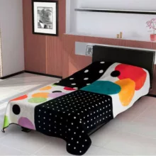 پتو گلبافت طرح یکنفره سایز 160×220 سانتی متر