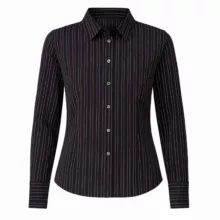 شومیز آستین بلند یقه برگردان زنانه کد 1201