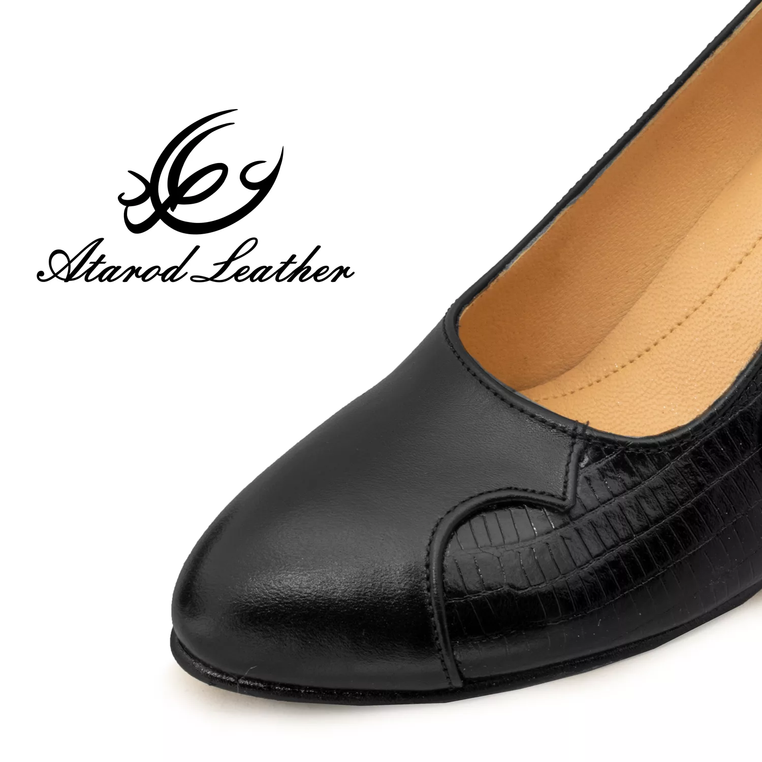 کفش زنانه چرم عطارد مدل چرم طبیعی کد SH290