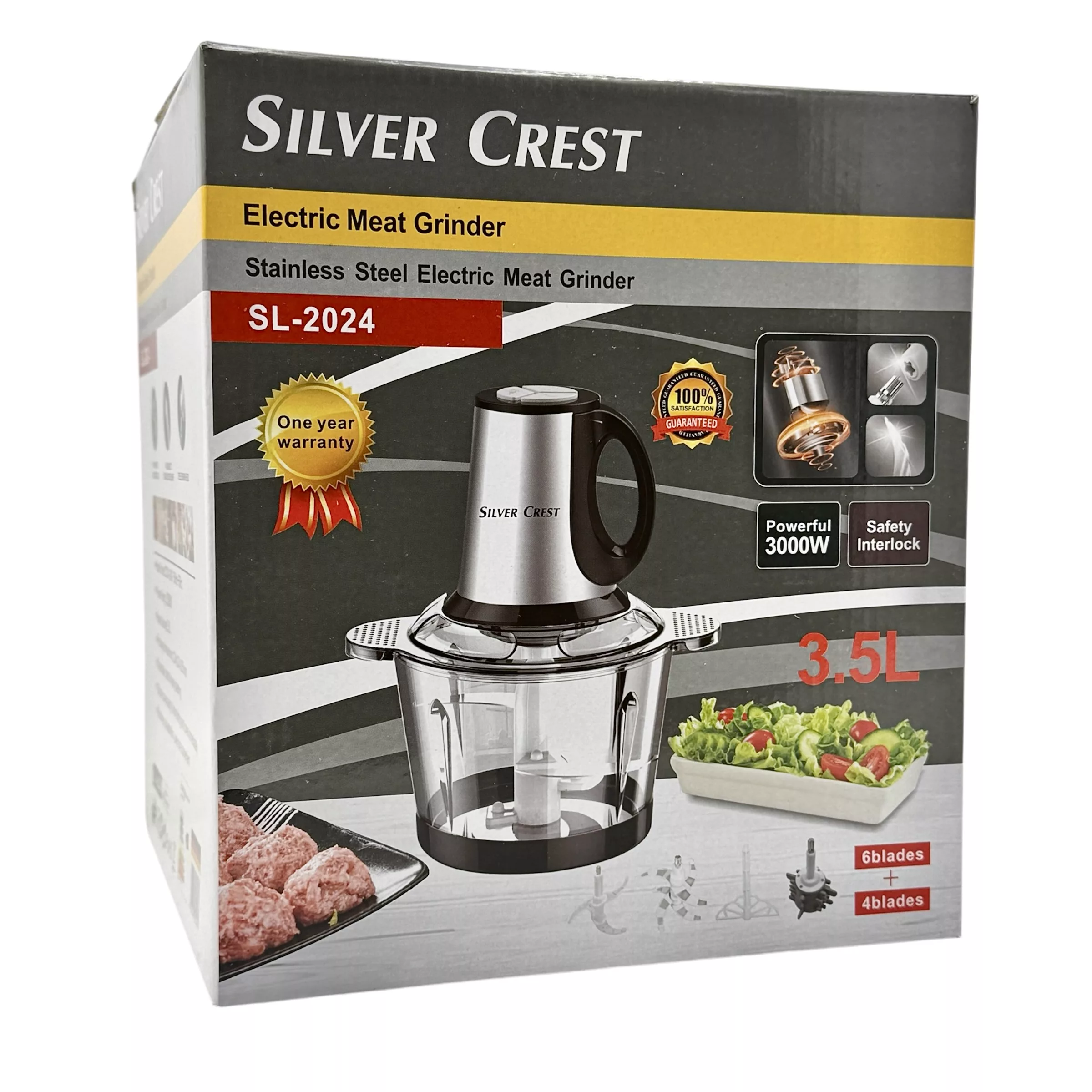 خردکن 3.5 لیتری سیلور کرست مدل SL-2024