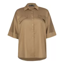 شومیز آستین سه ربع زنانه لوینت  مدل آمانته