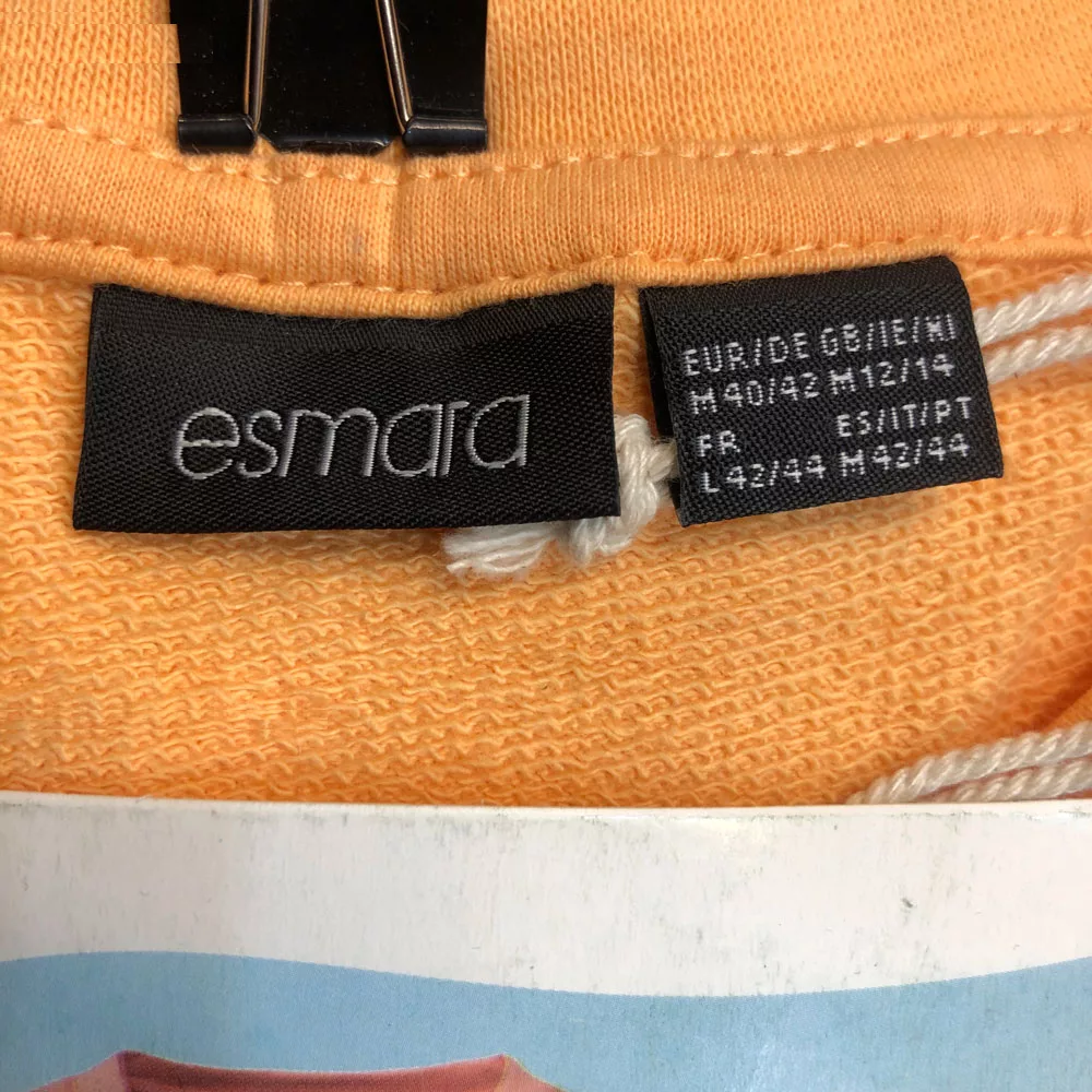 شلوار اسلش راحتی زنانه اسمارا مدل 641ش رنگ نارنجی روشن