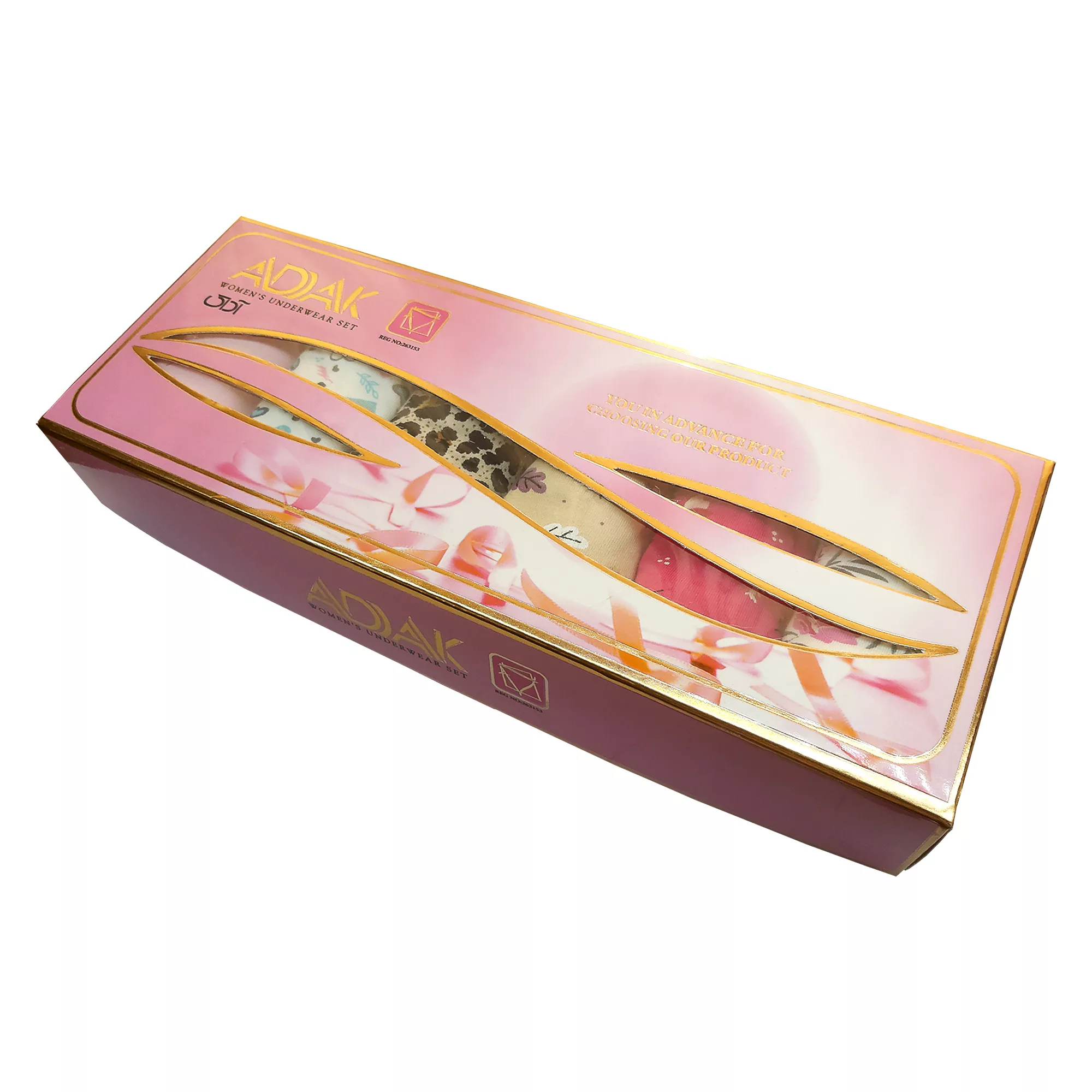 شورت زنانه آداک مدل B35 پنبه لاکرا مجموعه 6 عددی