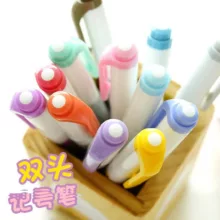 ماژیک علامت گذار دو سر زبرا مدل MILDLINER طرح Cool and Refined Colors بسته 5 عددی