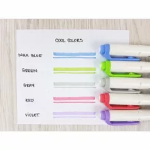ماژیک علامت گذار دو سر زبرا مدل MILDLINER طرح Cool and Refined Colors بسته 5 عددی