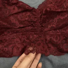 نیم‌تنه زنانه اسنوکس مدل 0609 رنگ زرشکی