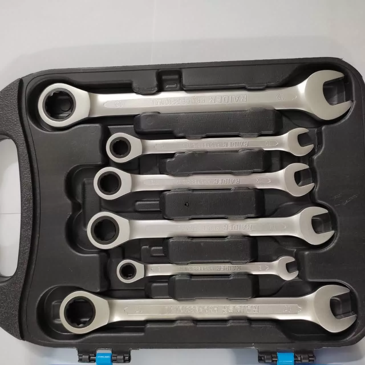 آچار یکسر تخت و یکسر رینگی  رایدر مدل جغجغه ای کد RD RW1007 مجموعه 7 عددی