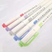 ماژیک علامت گذار 5 رنگ زبرا مدل MILDLINER طرح Cool and Refined Colors (بدون قاب طلقی)