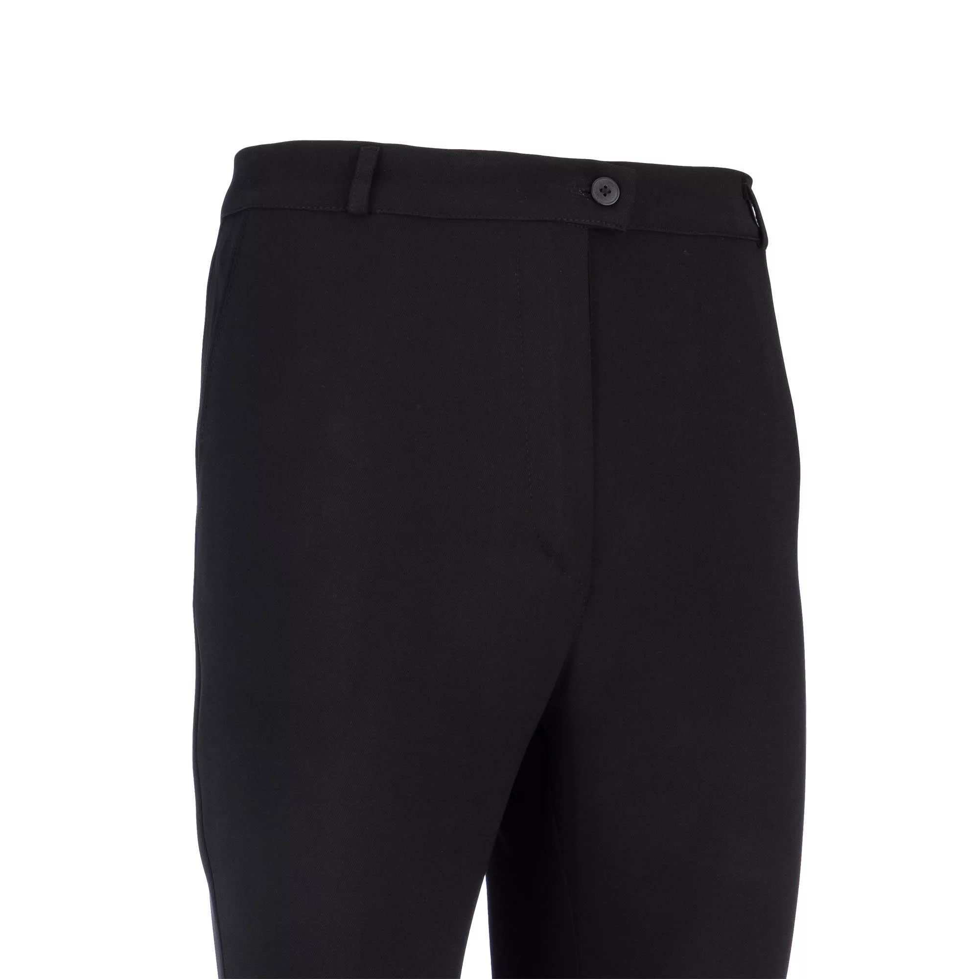 شلوار دم پا گشاد زنانه السانا مدل کارچیلا کد 224701 رنگ مشکی