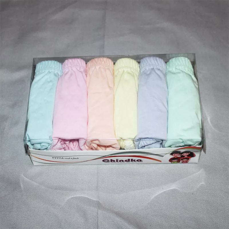 شورت زنانه چیندکا مدل سوپر پنبه کد 110 مجموعه 6 عددی