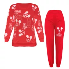 ست سویشرت و شلوار زنانه مدل میکی موس کد 01