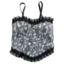 کراپ‌تاپ زنانه مدل مروارید