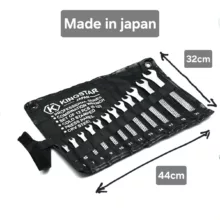 آچار یکسر تخت و یکسر رینگی کینگ استار مدل JAPAN-SET-12PCS  مجموعه 12 عددی