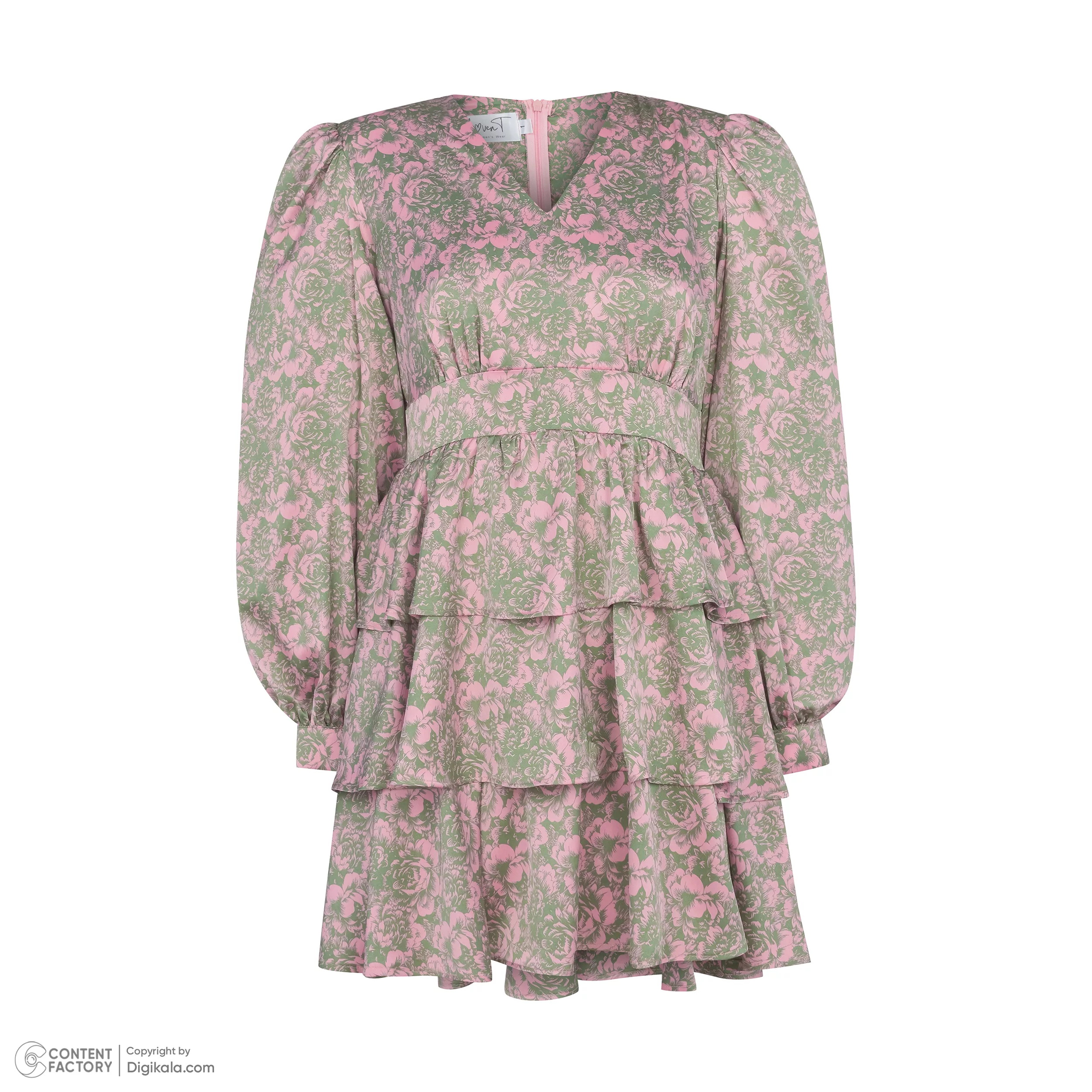 پیراهن زنانه مدل چیندار آلستر