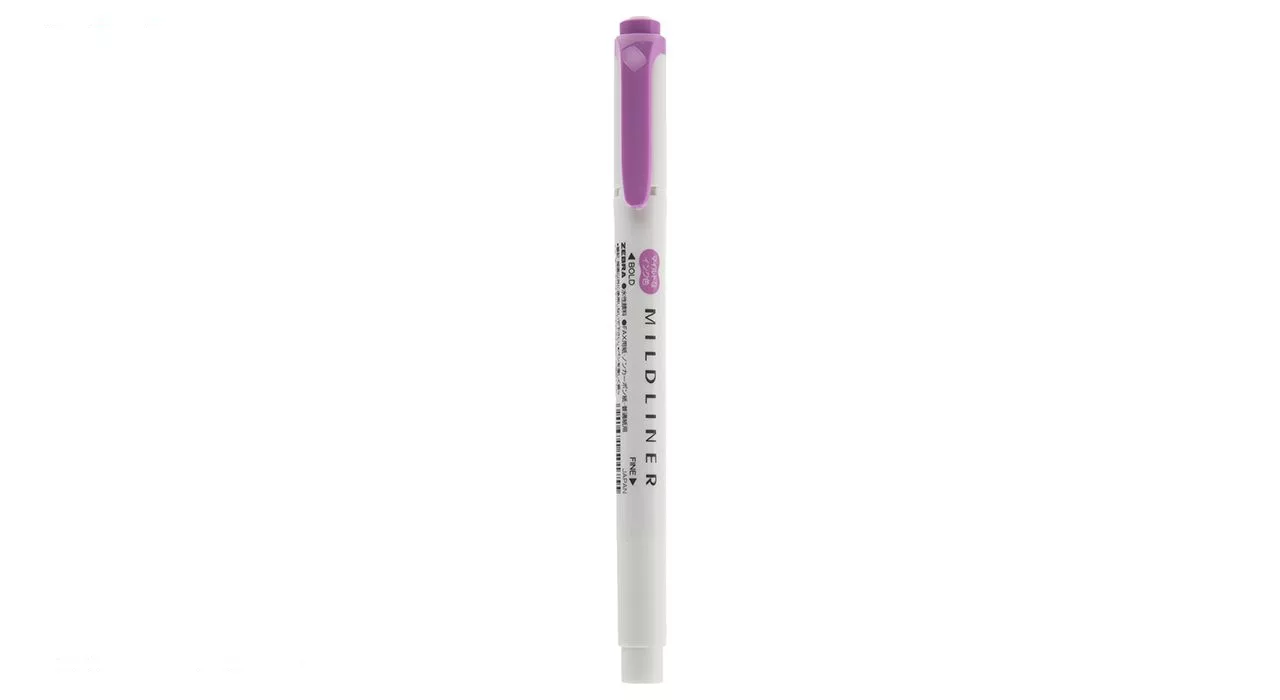 ماژیک علامت گذار دو سر زبرا مدل Mildliner بسته 5 عددی