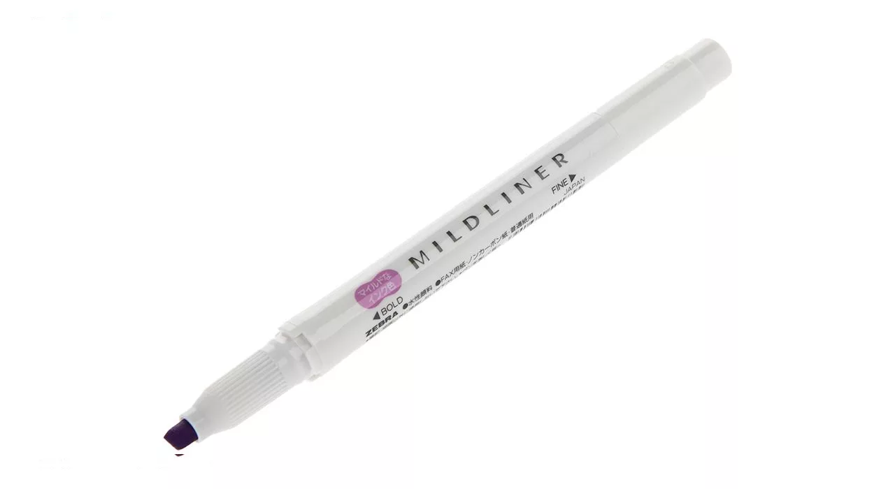 ماژیک علامت گذار دو سر زبرا مدل Mildliner بسته 5 عددی