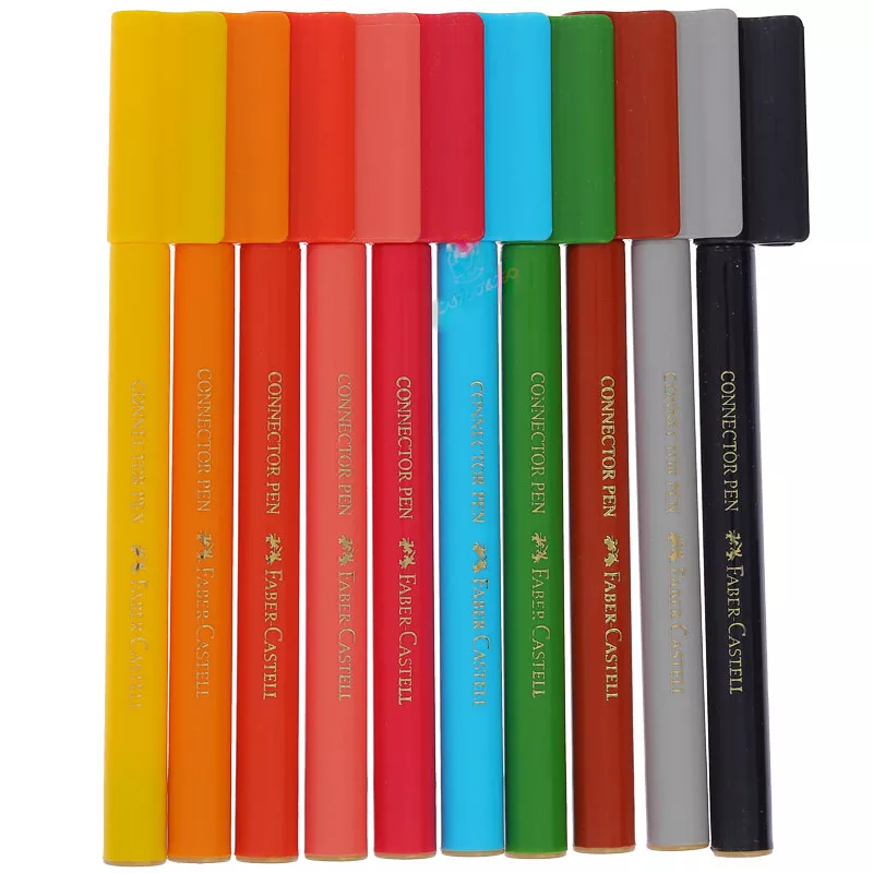 ماژیک رنگ آمیزی 20 رنگ فابر کاستل مدل Connector Pens طیف پوست و کلاسیک