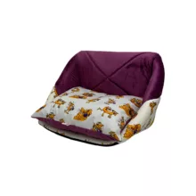 جای خواب سگ و گربه مدل مدل Sg20 به همراه تشک باکس و استخوان