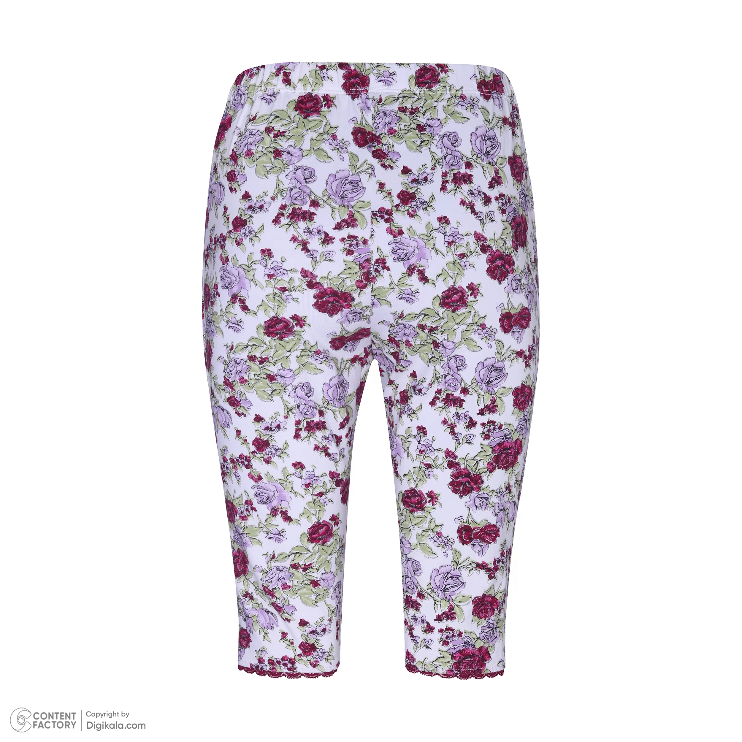 ست تی شرت آستین کوتاه و شلوارک راحتی زنانه ناربن مدل 15211145