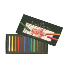پاستل گچی 12 رنگ فابر-کاستل مدل Polychromos