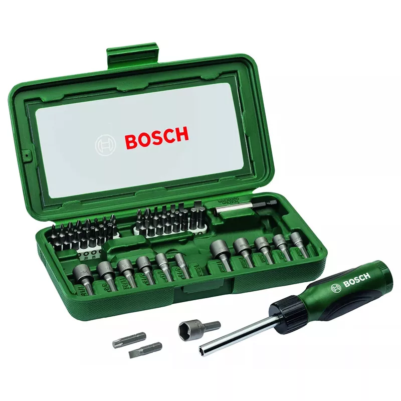 سری پیچ گوشتی بوش مدل P 2607019504 مجموعه 46 عددی