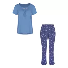 ست تی شرت آستین کوتاه و شلوار راحتی زنانه ناربن مدل 15211138