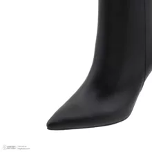 نیم بوت زنانه چرم مشهد مدل 2714-001