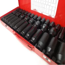 آچار و سری بکس مدل GW-LS0035 سایز 1/2 اینچ مجموعه 35 عددی
