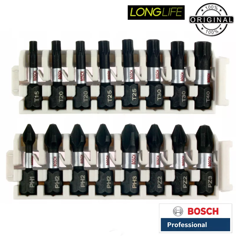 سرپیچ گوشتی بوش مدل فشار قوی مدل BOX 36 IMPACT CONTROL مجموعه 36 عددی