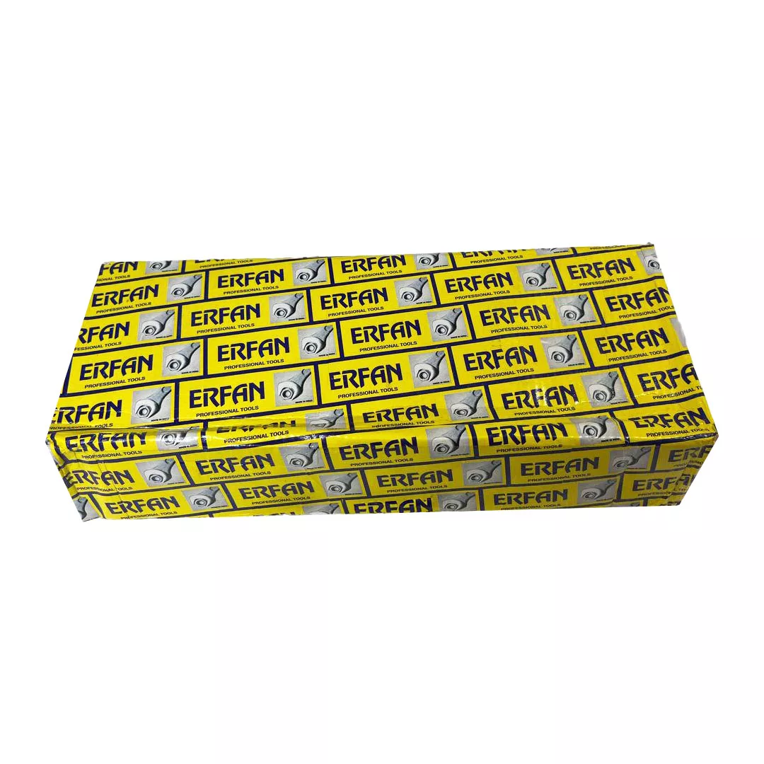 آچار یکسر تخت و یکسر رینگی عرفان مدل E22 مجموعه ۲۲ عددی