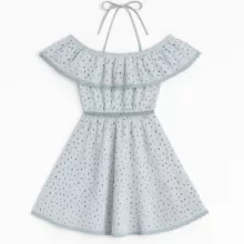 پیراهن یقه دکلته زنانه مدل نیتیدا