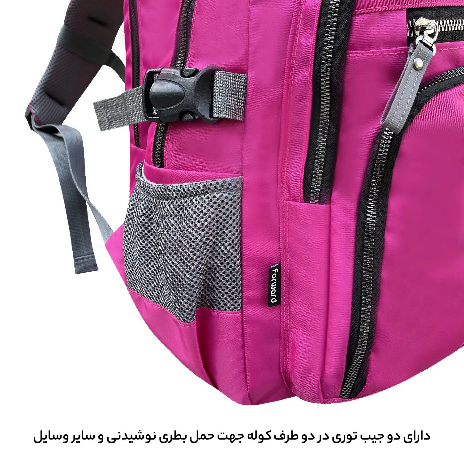 کوله پشتی لپ تاپ فوروارد کد 6007LPB مناسب برای لپ تاپ 14 تا 15.6 اینچی