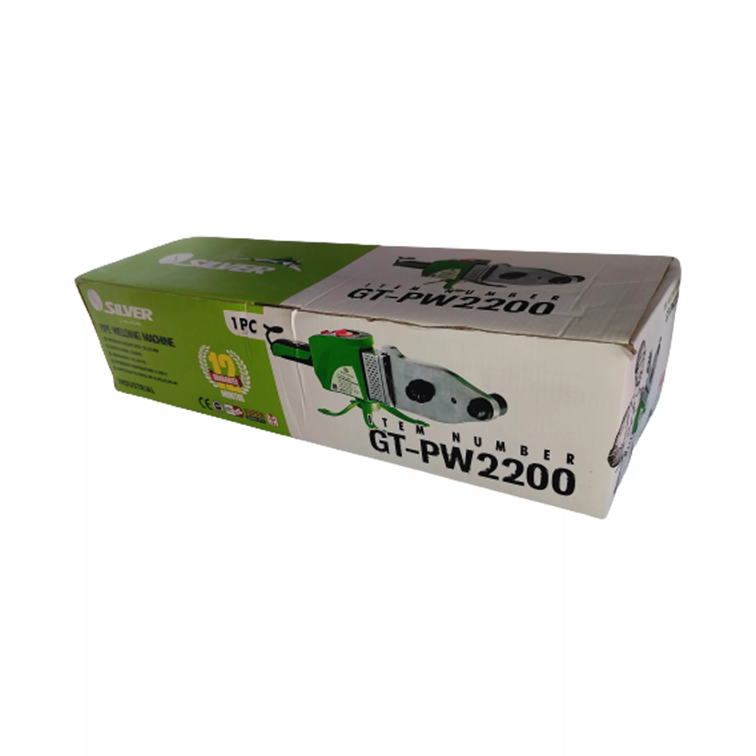 دستگاه جوش لوله پلیمری سیلور مدل GT-PW2200