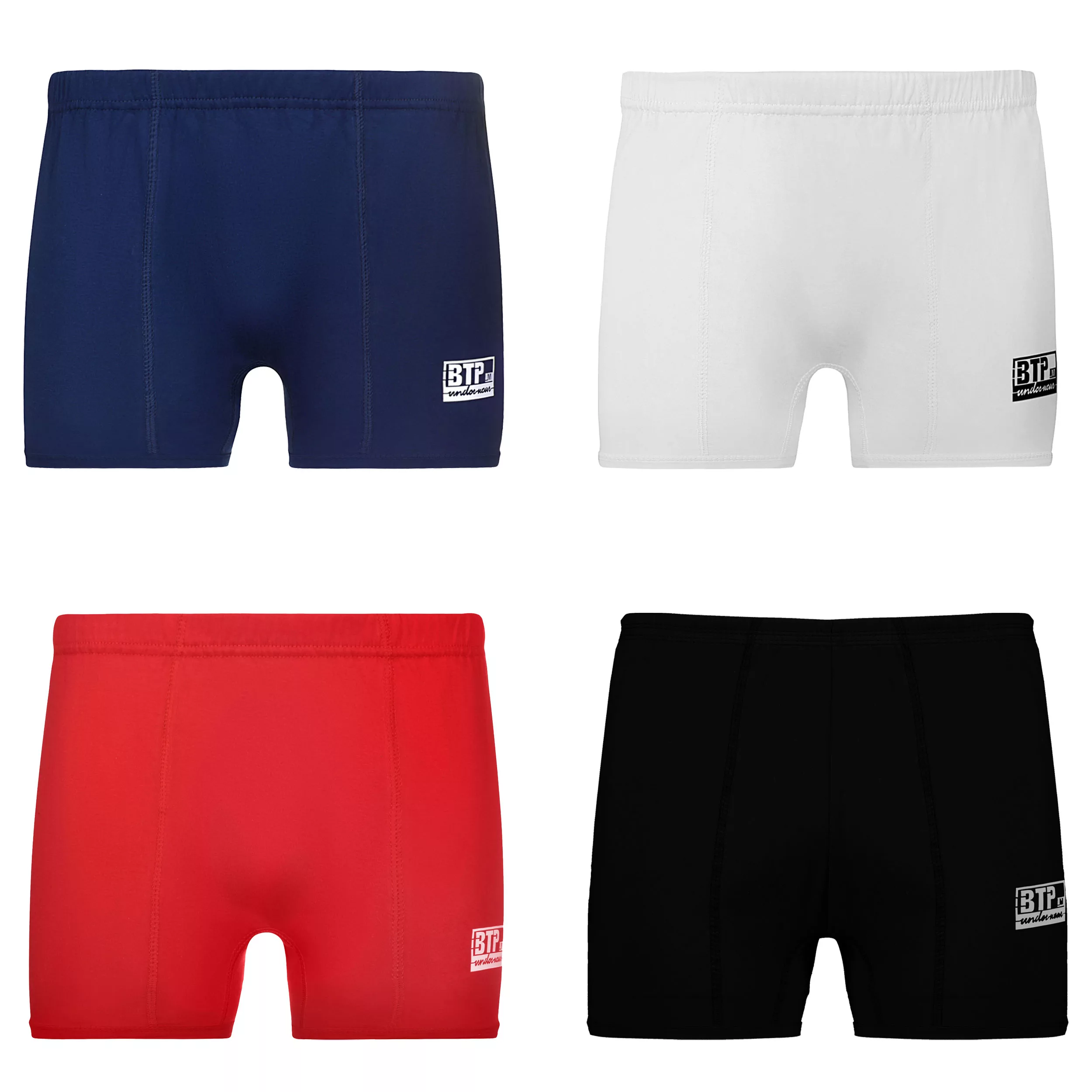 شورت پادار مردانه برهان تن پوش مدل 1004-2 بسته چهار عددی