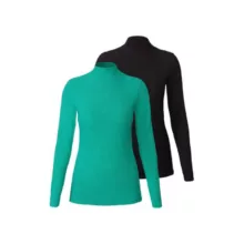 پلیور زنانه اسمارا مدل یقه سه سانت کبریتی مجموعه دو عددی