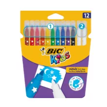 ماژیک رنگ آمیزی بیک مدل کیدز کد 98536 بسته 12 عددی