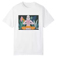 تی شرت آستین کوتاه زنانه مدل یوگا