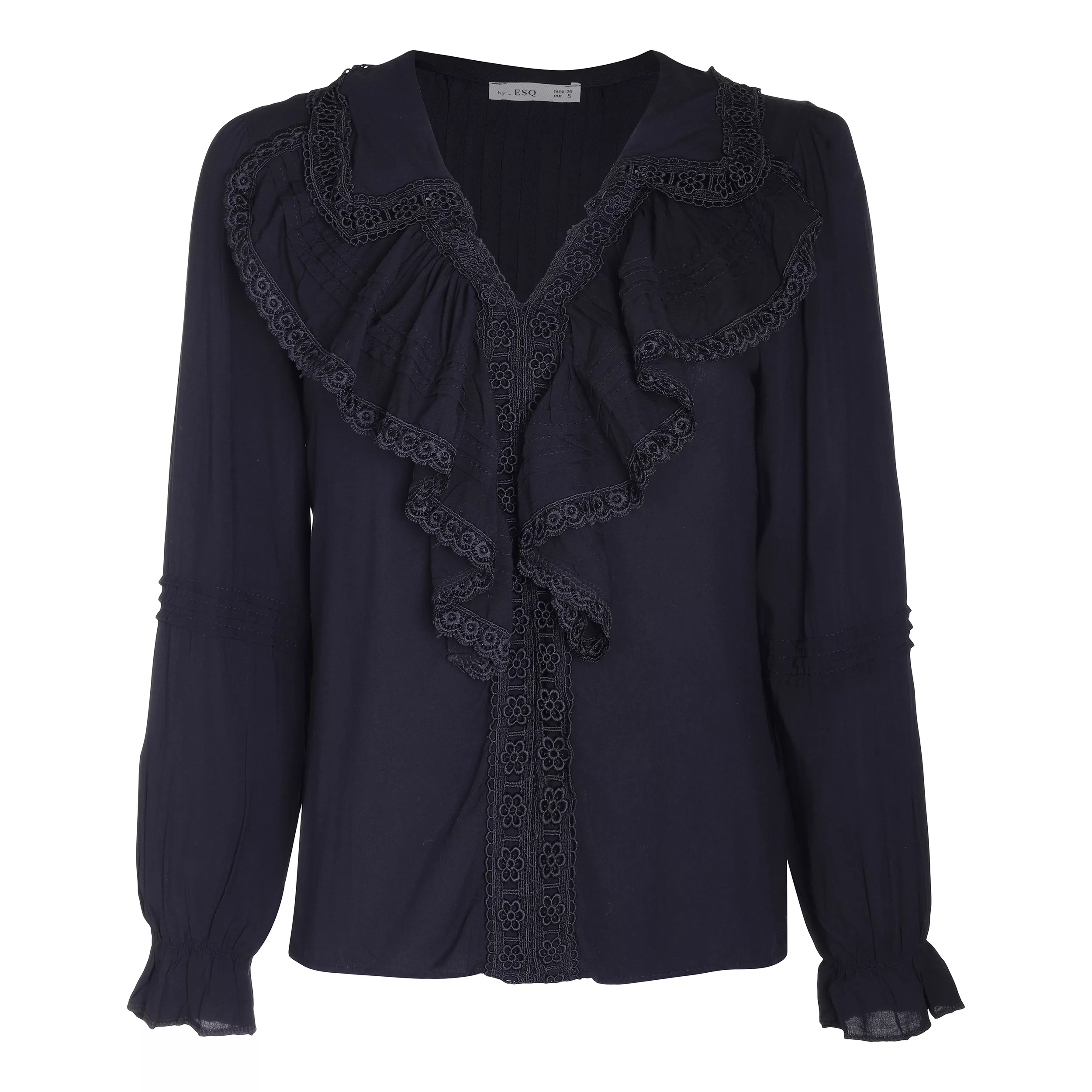 بلوز آستین بلند زنانه ای اس کیو مدل 1113