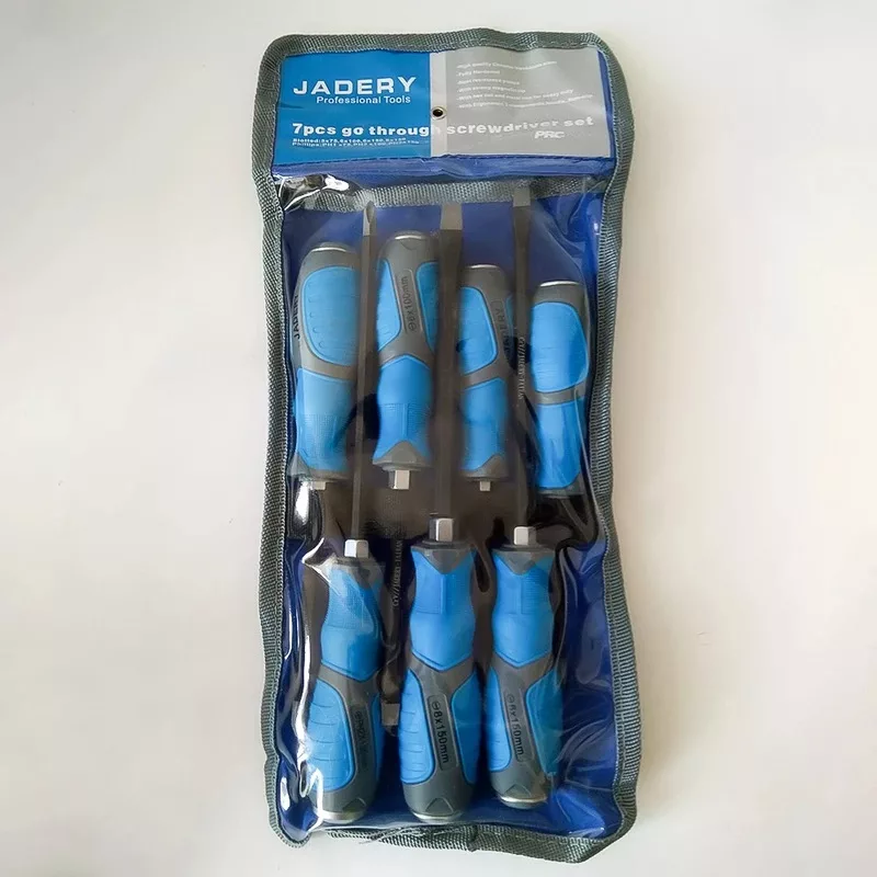 پیچ گوشتی جادری مدل- SMT-7pcs-jadery -go through screwdriverset-taiwan بسته 7 عددی